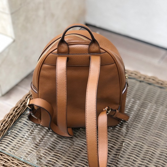 NWT Michael Kors MD Abbey woven Backpack - Picture 3 of 7